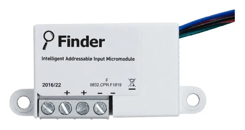 Finder FF MCM250-1 Intelligent Adresli Entegre Kısa Devre İzolatörlü Çıkış Mikromodülü