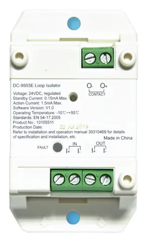 GST DC-9503E Adresli İzolatör Modülü