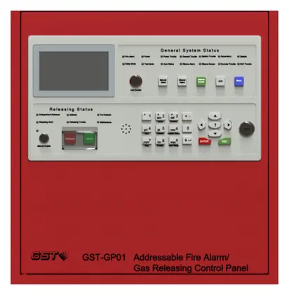 GST GST-GP01 2 Loop UL Söndürme Kontrol Paneli