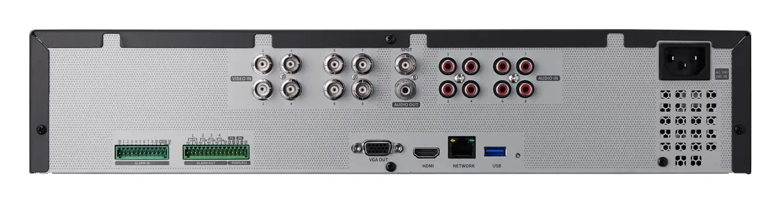 Hanwha Vision HRX-821 8 Kanal Pentabrid DVR Kayıt Cihazı — görsel 3