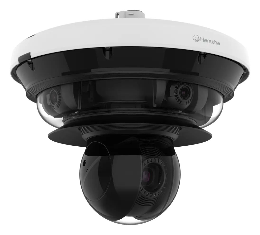 Hanwha Vision PNM-C34404RQPZ 8MP AI IR Varifokal Çok Yönlü Kamera — görsel 3
