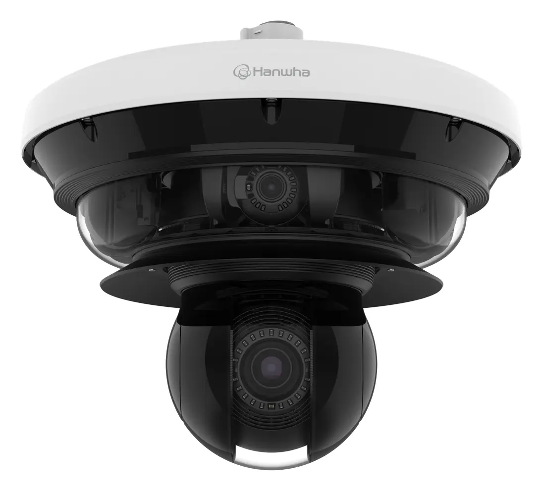 Hanwha Vision PNM-C34404RQPZ 8MP AI IR Varifokal Çok Yönlü Kamera — görsel 5