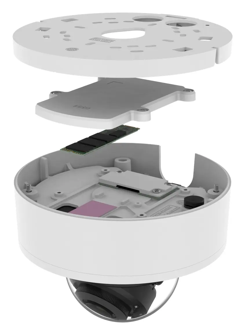 Hanwha Vision PNV-A6081R-E2T 2MP AI IR Dış Mekan Dome Kamera — görsel 5