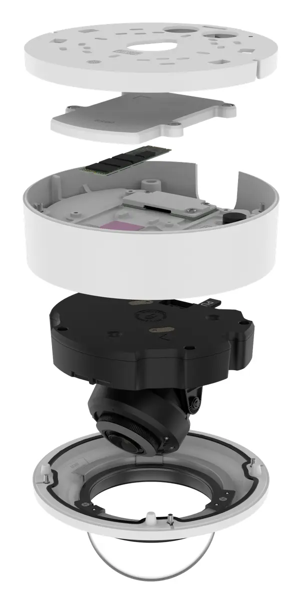 Hanwha Vision PNV-A6081R-E2T 2MP AI IR Dış Mekan Dome Kamera — görsel 6