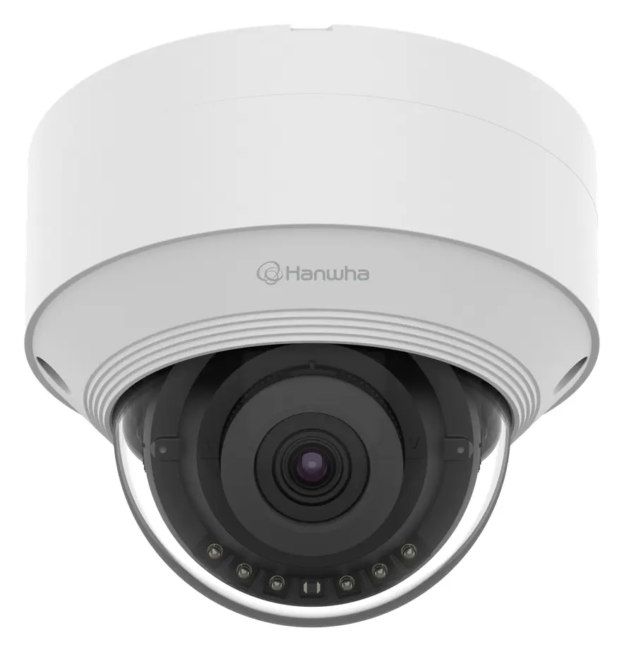 Hanwha Vision QNV-C8023R 5MP AI IR Dış Mekan Vandal Dome Kamera