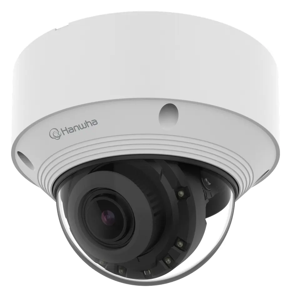 Hanwha Vision QNV-C9083R 8MP AI IR Varifokal Dış Mekan Vandal Dome Kamera — görsel 2