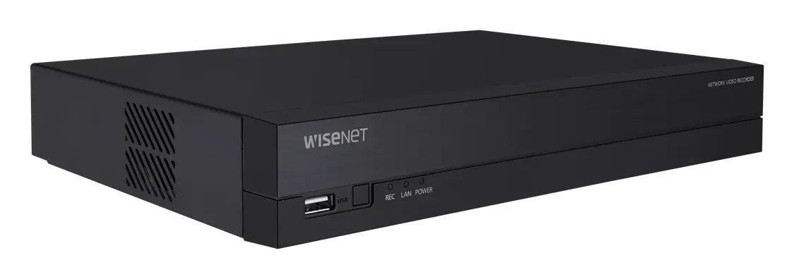 Hanwha Vision QRN-420S 4 Kanal PoE NVR Kayıt Cihazı