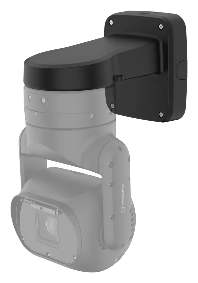 Hanwha Vision SBP-004WMB Duvar Montaj Aparatı — görsel 4