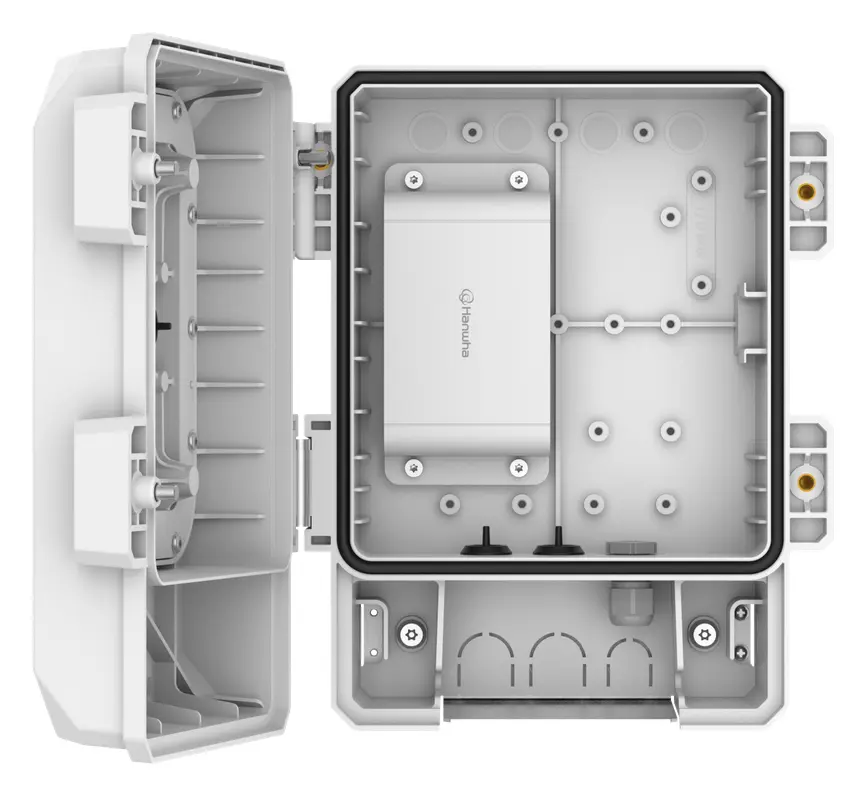 Hanwha Vision SBP-050NBW Montaj Dolabı — görsel 3