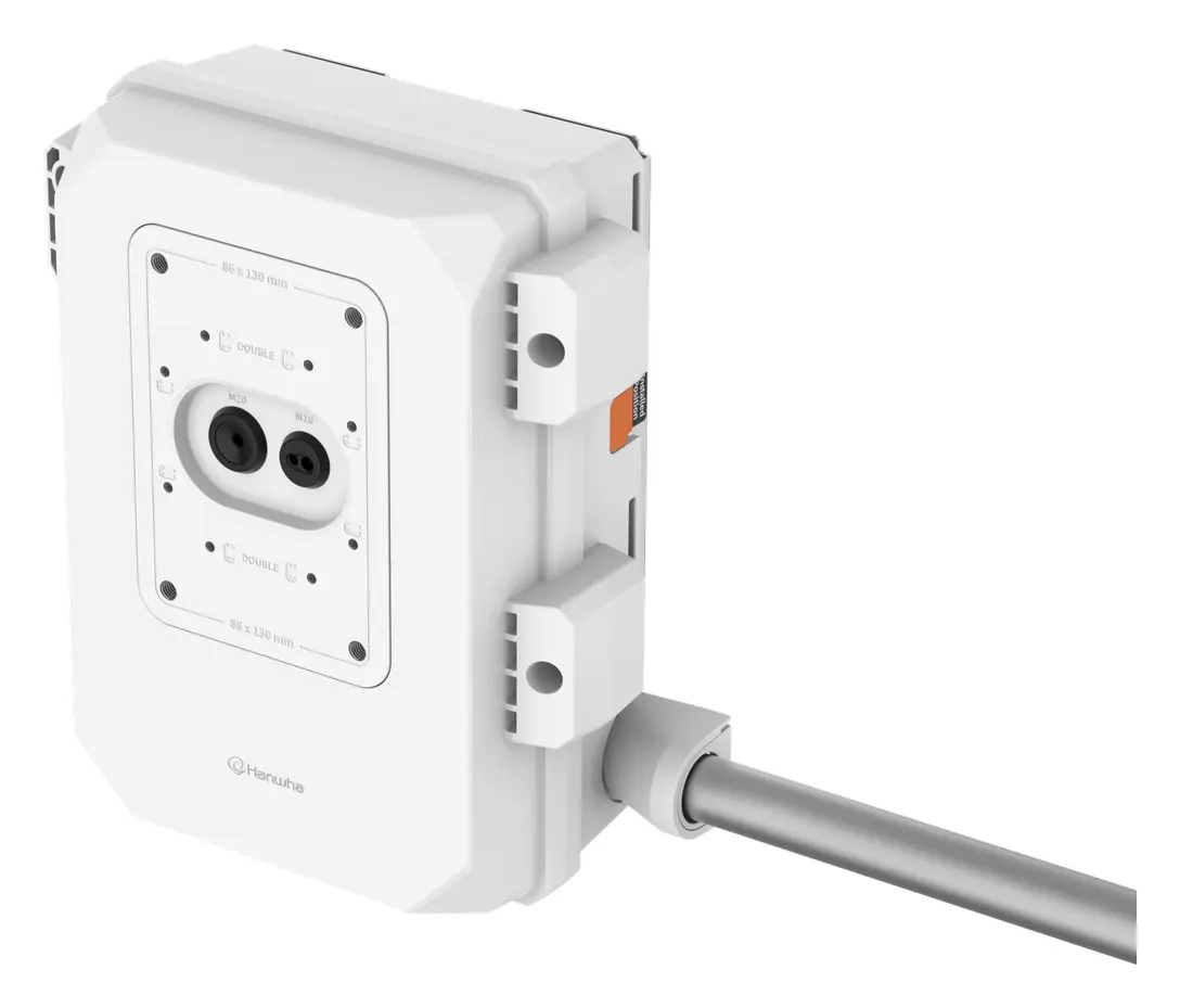 Hanwha Vision SBP-050NBW Montaj Dolabı — görsel 4