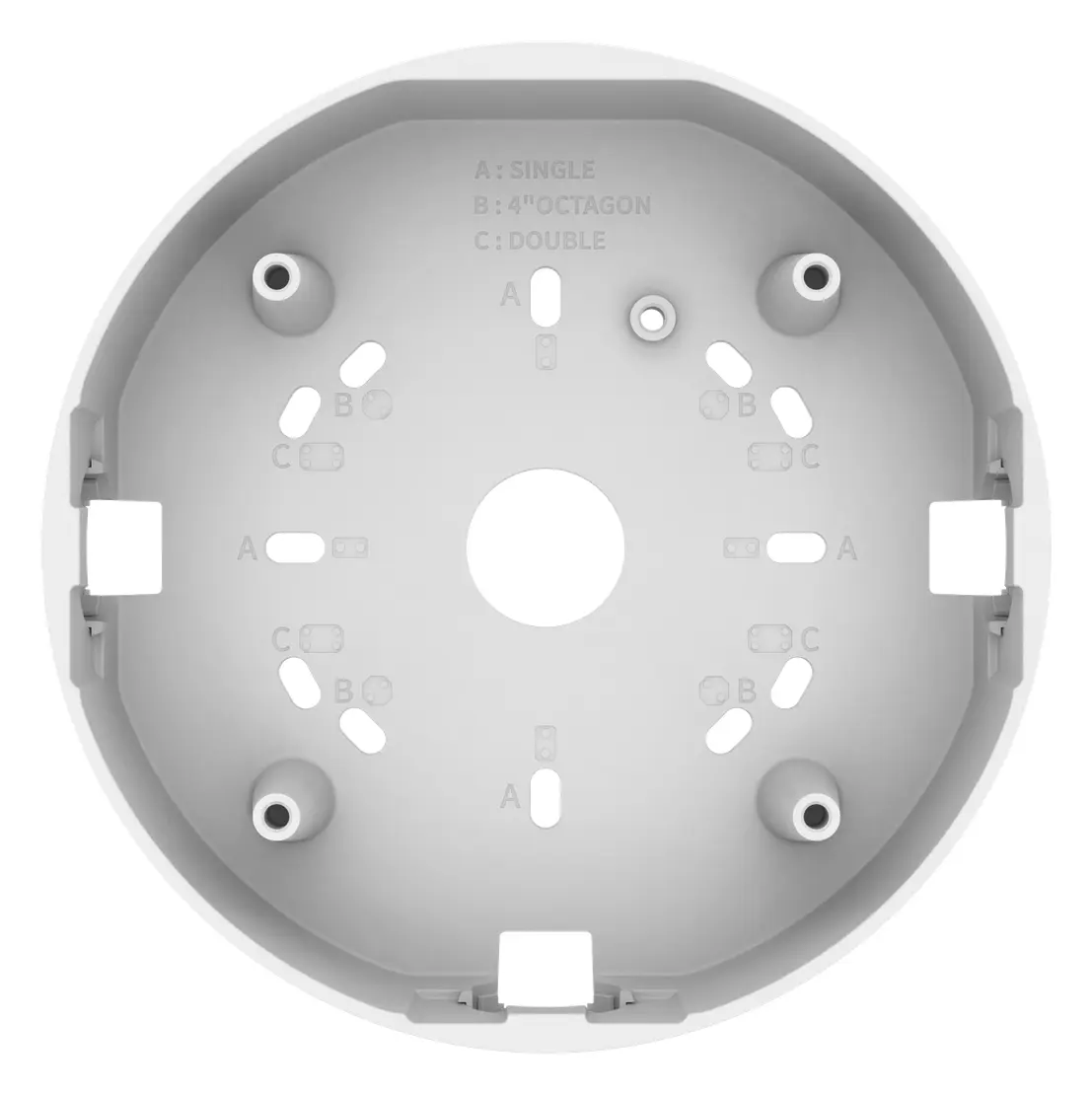 Hanwha Vision SBV-160BW Arka Kutu (Back Box) — görsel 2