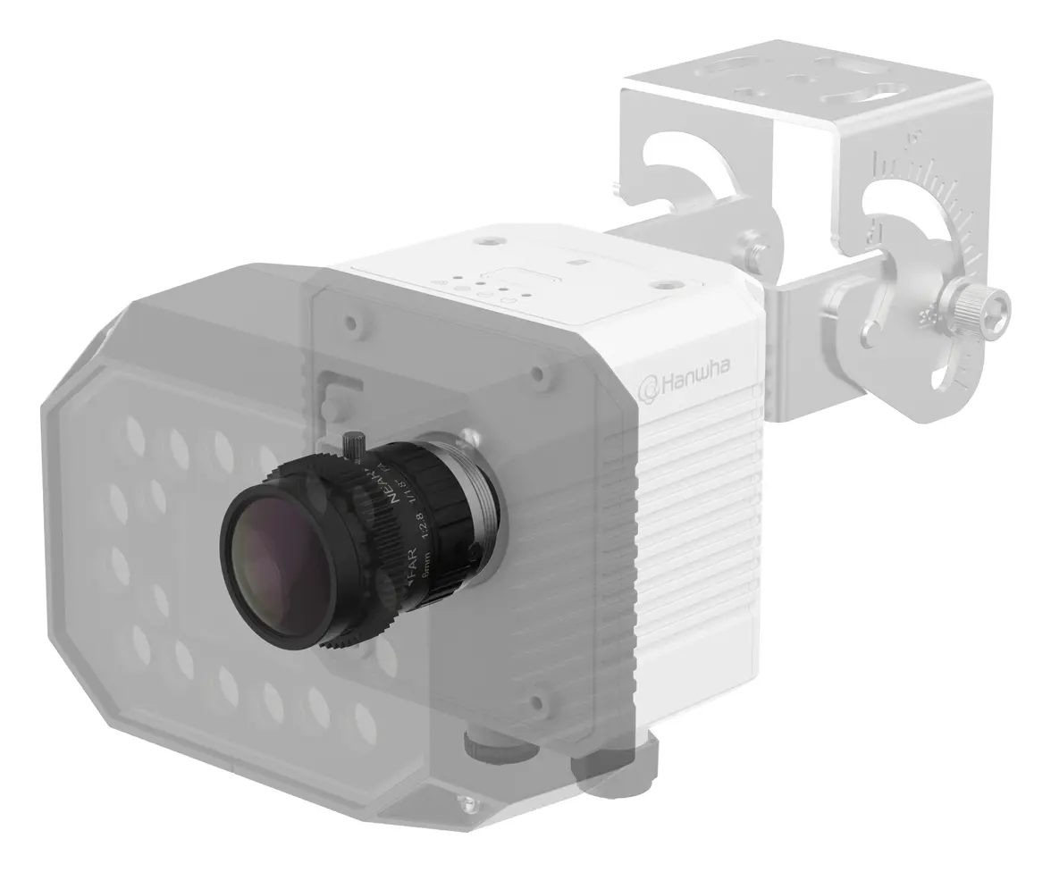 Hanwha Vision SLM-5M06 Kamera Lens Modülü — görsel 3