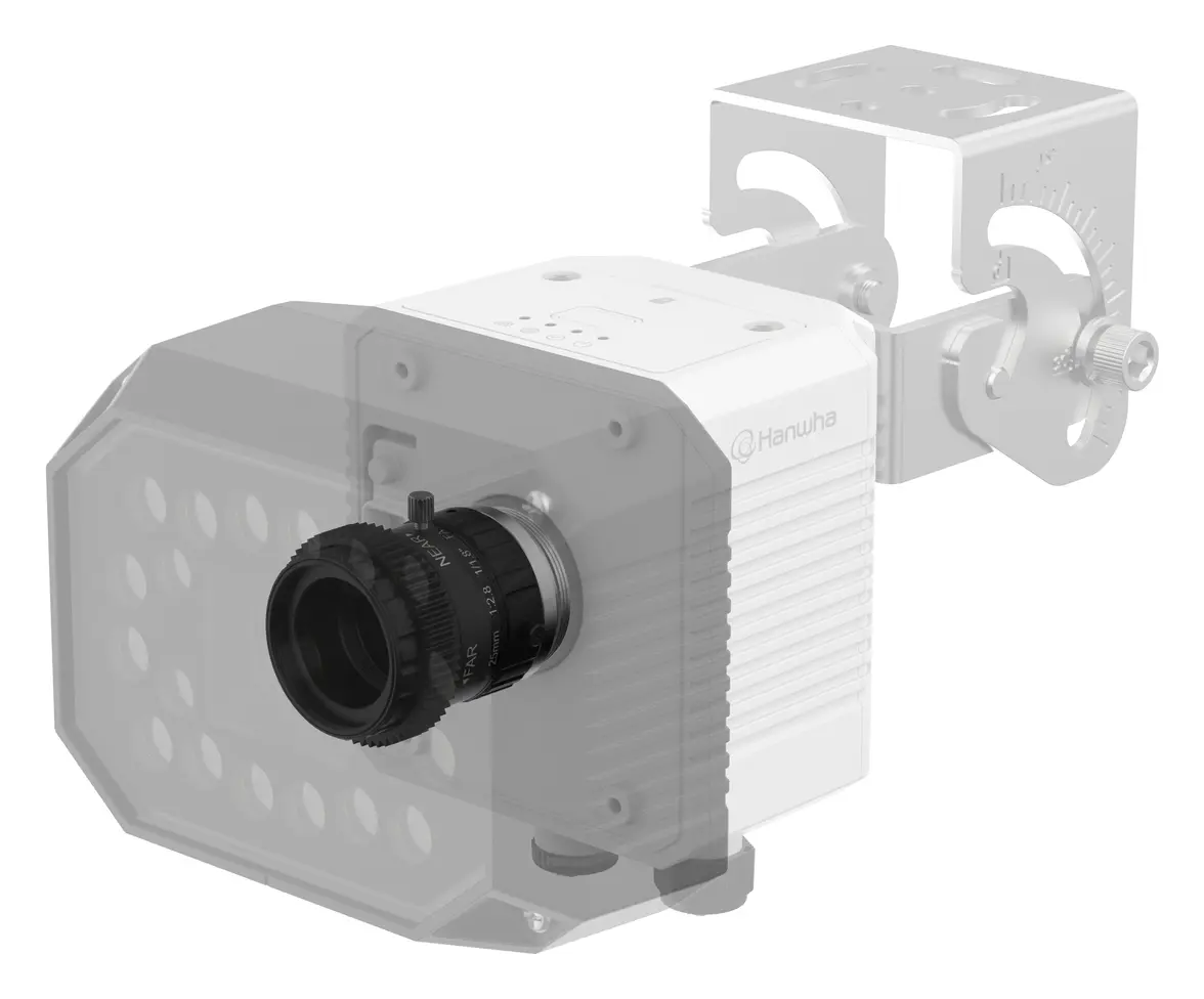 Hanwha Vision SLM-5M25 Kamera Lens Modülü — görsel 3