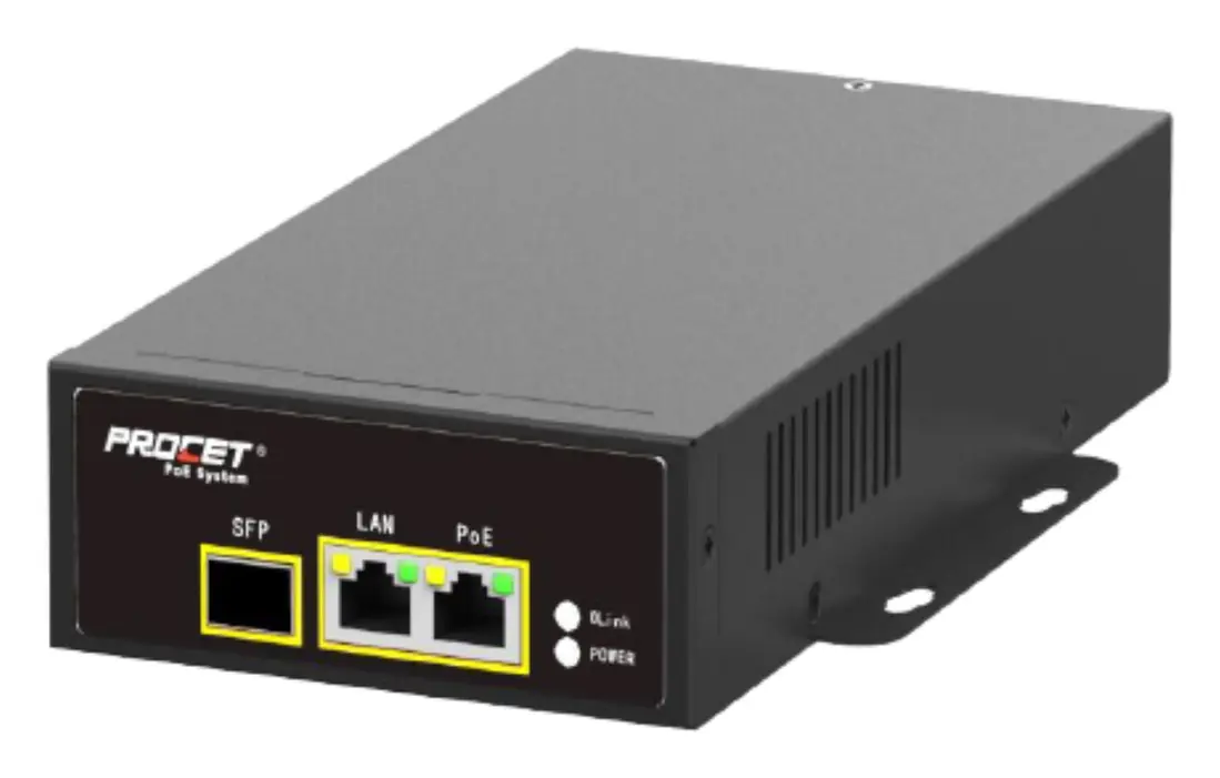 Hanwha Vision SPO-8315 PoE Enjektör