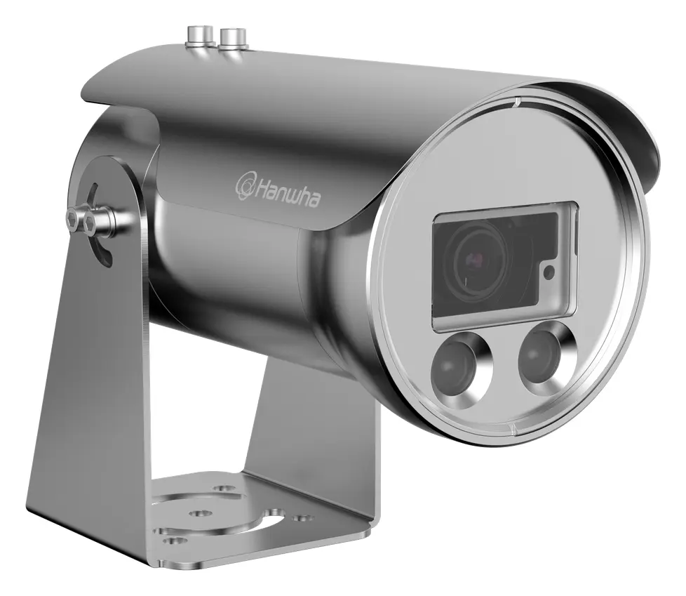 Hanwha Vision TNO-C8083ER 5MP AI IR Patlamaya Dayanıklı Kamera — görsel 2