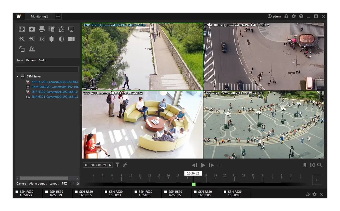 Hanwha Vision Wisenet SSM Video Yönetim Yazılımı (VMS) — görsel 2