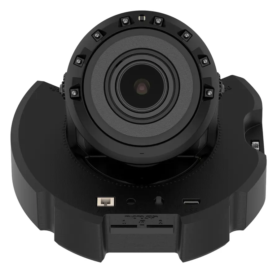 Hanwha Vision XNV-8083RX 6MP AI IR Varifokal Dış Mekan Vandal Dome Kamera — görsel 3