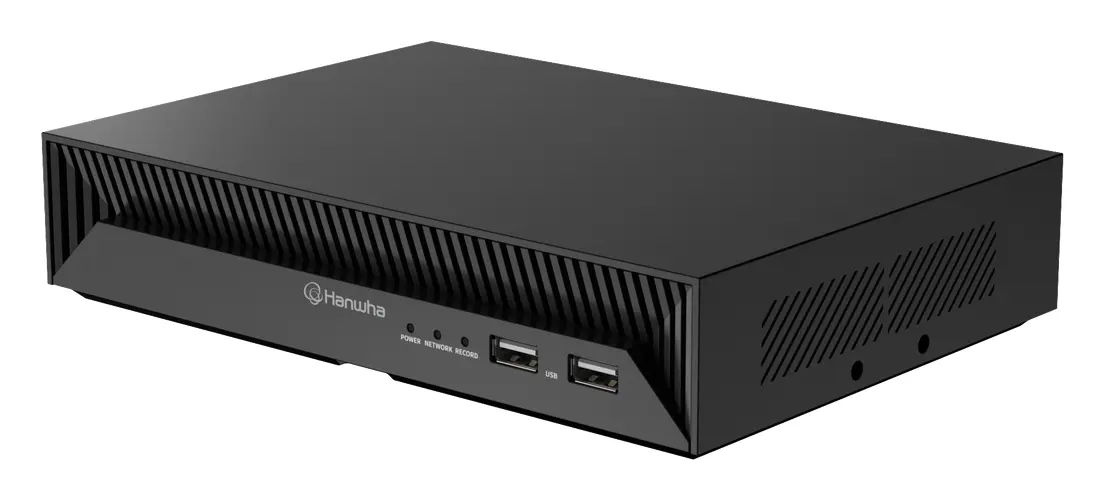 Hanwha Vision XRN-426S-1T 4 Kanal PoE AI NVR Kayıt Cihazı