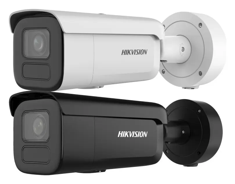 Hikvision DS-2CD26166G3-IZSY (BLACK) 16 MP AcuSense DarkFighter Motorize Varifocal IP Bullet Kamera