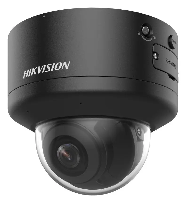 Hikvision DS-2CD2746G2H-IPTRZS (BLACK) 4 MP AcuSense Varifocal IP Dome Kamera — görsel 3