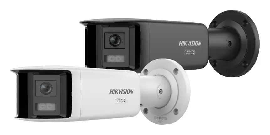 Hikvision DS-2CD2T47G3P-LIS2UY/SRB(BLACK) 4 MP ColorVu IP Panoramik Kamera