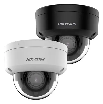 Hikvision DS-2CD3743G2-IZSU(B)(BLACK) 4 MP AcuSense Motorize Varifocal IP Dome Kamera