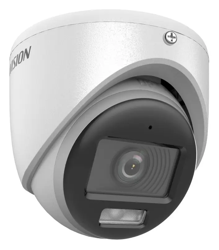 Hikvision DS-2CE70DF0T-LMFS 2 MP ColorVu Smart Hybrid Light Analog HD Turret Kamera — görsel 3