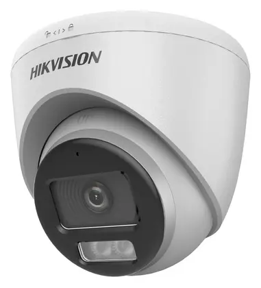 Hikvision DS-2CE72DF0T-LFS 2 MP ColorVu Smart Hybrid Light Analog HD Turret Kamera