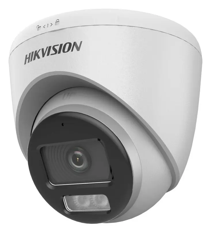 Hikvision DS-2CE72DF0T-LFS 2 MP ColorVu Smart Hybrid Light Analog HD Turret Kamera