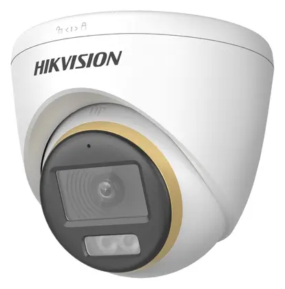 Hikvision DS-2CE72DF3T-LFS 2 MP ColorVu Analog HD Turret Kamera