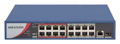 Hikvision DS-3E0318P-E/M 16 Port PoE Switch