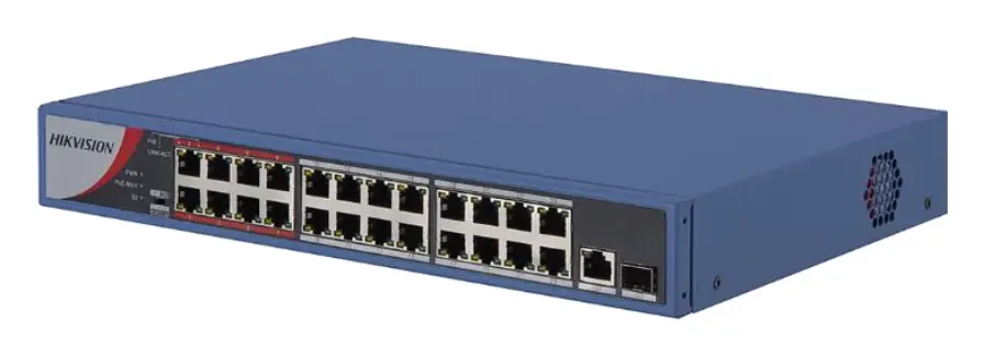 Hikvision DS-3E0326P-E/M(B) 24 Port PoE Switch — görsel 2