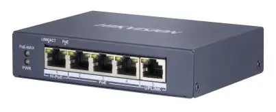 Hikvision DS-3E0505HP-E 4 Port Gigabit PoE Switch