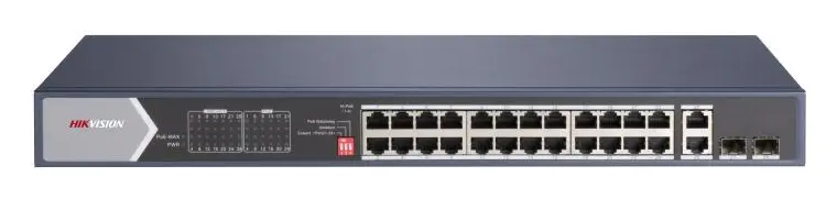 Hikvision DS-3E0528HP-E 24 Port Gigabit PoE Switch