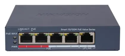 Hikvision DS-3E1105P-EI/M V2 4 Port PoE Switch