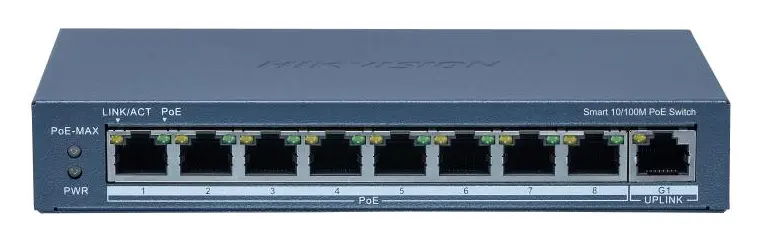 Hikvision DS-3E1309P-EI 8 Port PoE Switch — görsel 2