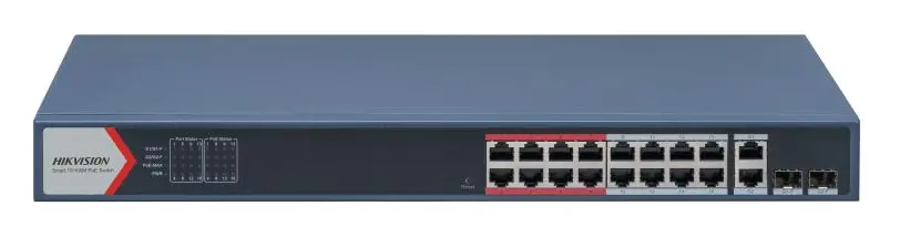 Hikvision DS-3E1318P-EI (B) 16 Port PoE Switch