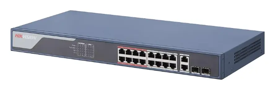 Hikvision DS-3E1318P-EI 16 Port PoE Switch — görsel 2