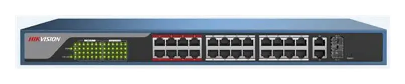 Hikvision DS-3E1326P-E 24 Port PoE Switch