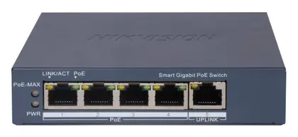 Hikvision DS-3E1505P-EI 4 Port Gigabit PoE Switch