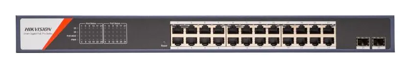 Hikvision DS-3E1526P-SI-24P2F 24 Port Gigabit PoE Switch — görsel 2