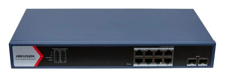 Hikvision DS-3E1710HP-EI 8 Port Gigabit PoE Switch