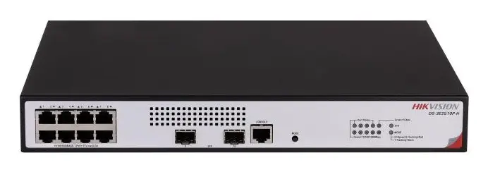 Hikvision DS-3E2510P-H 8 Port Gigabit PoE Switch