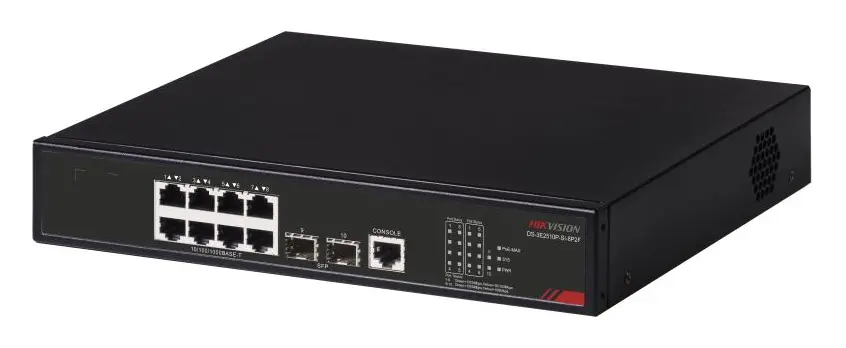 Hikvision DS-3E2510P-SI-8P2F PoE Switch — görsel 5