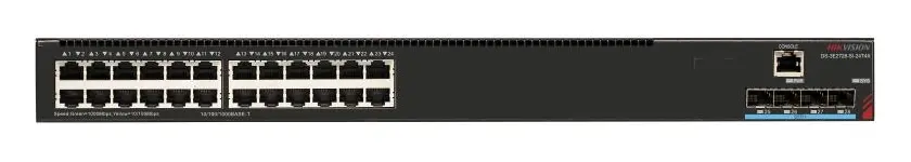 Hikvision DS-3E2728-SI-24T4X 10G Network Switch — görsel 2