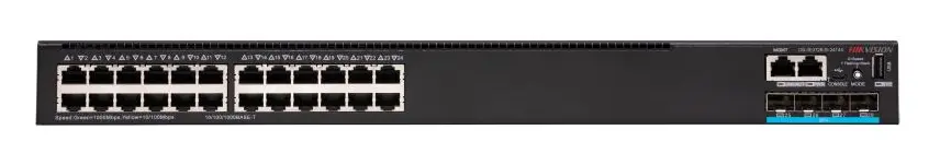 Hikvision DS-3E3728-SI-24T4X 10G Network Switch — görsel 2