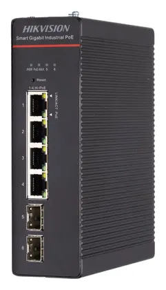 Hikvision DS-3T1506HP-SI-4P2F PoE Endüstriyel Switch