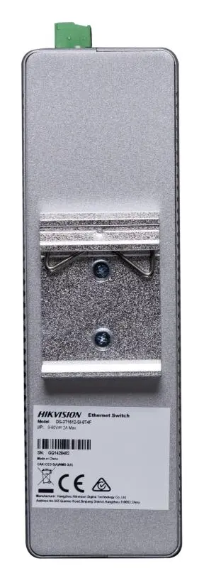 Hikvision DS-3T1512-SI-8T4F 12 Port Gigabit Endüstriyel Switch — görsel 5