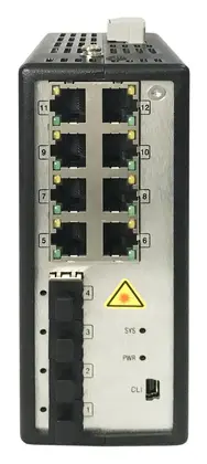 Hikvision DS-3T3512P 8 Port Gigabit PoE Endüstriyel Switch