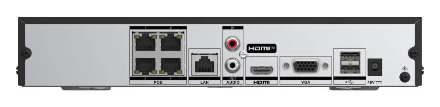 Hikvision DS-7604NI-K1/4P/4K 4 Kanal 4 PoE 4K NVR Kayıt Cihazı — görsel 5